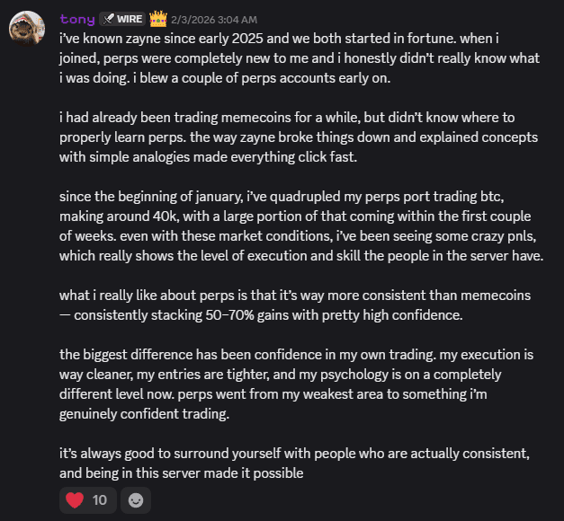 SL Nick testimonial
